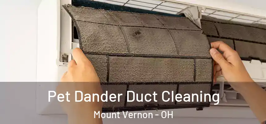 Pet Dander Duct Cleaning Mount Vernon - OH